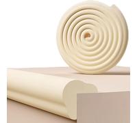 ESTDKMNOS Protezione degli Angoli dei mobili, Proteggi Bordi e paraurti in Schiuma autoadesiva for mobili Taglienti Multicolore 2-10 m(L-off-White,10m/32.8ft)