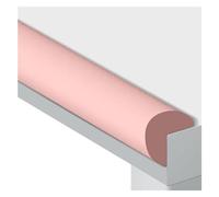 ESTDKMNOS Protezione degli Angoli dei mobili, Proteggi Bordi in Schiuma autoadesiva Strisce for Cuscini angolari a Forma di L Multicolori 2-20 m(Roze,10m/32.8ft)