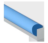 ESTDKMNOS Protezione degli Angoli dei mobili, Proteggi Bordi in Schiuma autoadesiva Strisce for Cuscini angolari a Forma di L Multicolori 2-20 m(Blu,10m/32.8ft)