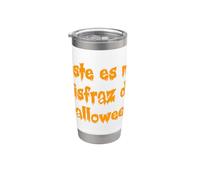 Este Es Mi Disfraz De Halloween Divertente Spagnolo Bicchiere termico in acciaio inox doppia parete