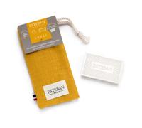 Esteban Ambre La mia Pochette Porta Profumo Ecru Ceramica Profumata Ricaricabile con Sacchetto di Garza di Cotone