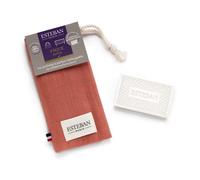 Esteban Figue Noire La mia Pochette Porta Profumo Ecru Ceramica Profumata Ricaricabile con Sacchetto di Garza di Cotone