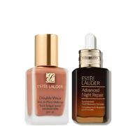 Estee Lauder Double Wear Stay-in-Place Makeup & Advanced Night Repair Serum Bundle (Various Shades) - 1N1 Ivory Nude 1N1 Ivory Nude