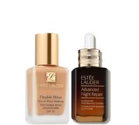 Estee Lauder Double Wear Stay-in-Place Makeup & Advanced Night Repair Serum Bundle (Various Shades) - 2C2 Pale Almond 2C2 Pale Almond