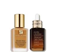 Estee Lauder Double Wear Stay-in-Place Makeup & Advanced Night Repair Serum Bundle (Various Shades) - 3W0 Warm Crème 3W0 Warm Crème