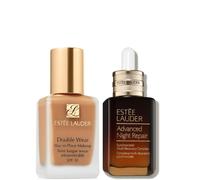 Estee Lauder Double Wear Stay-in-Place Makeup & Advanced Night Repair Serum Bundle (Various Shades) - 3W2 Cashew 3W2 Cashew