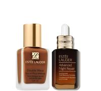 Estee Lauder Double Wear Stay-in-Place Makeup & Advanced Night Repair Serum Bundle (Various Shades) - 6W1 Sandalwood 6W1 Sandalwood
