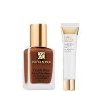 Estee Lauder Double Wear Stay-in-Place Makeup & Double Wear Smooth and Blur Primer Bundle (Various Shades) - 2C1 Pure Beige 2C1 Pure Beige