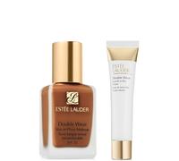 Estee Lauder Double Wear Stay-in-Place Makeup & Double Wear Smooth and Blur Primer Bundle (Various Shades) - 5N1 Rich Ginger 5N1 Rich Ginger