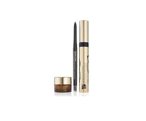 Estée Lauder Lash Drama - Set regalo per mascara da 3 pezzi, volume + curve + illuminare, include mascara a grandezza naturale, eyeliner e crema da viaggio per sotto gli occhi
