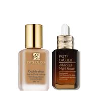 Estee Luader Double Wear Stay-in-Place Makeup & Advanced Night Repair Serum Bundle (Various Shades) - 3C1 Dusk 3C1 Dusk