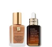 Estee Luader Double Wear Stay-in-Place Makeup & Advanced Night Repair Serum Bundle (Various Shades) - 3N1 Ivory Beige 3N1 Ivory Beige