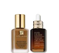 Estee Luader Double Wear Stay-in-Place Makeup & Advanced Night Repair Serum Bundle (Various Shades) - 6N2 Truffle 6N2 Truffle