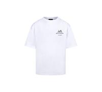 ESTEEM Maglietta 'Sélection Privée' nero denim / bianco Uomo ESTEEM XL