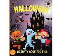 Estelle B Publishing Halloween Activity Book for kids (Tascabile)