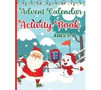 Estelle Designs Advent Calendar Activity Book for Kids Ages 5-8 (Tascabile)