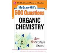 Estelle Meislich Jacob McGraw-Hill's 500 Organic Chemistry Questio (Tascabile)