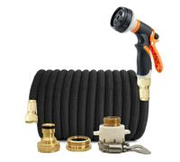 Estensibile Giardino Magic Tubo Acqua Spray Pistola Alta Pressione Telescopico