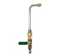 Estensione albero valvola idropulitrice Quick Connect Adattatore rame acciaio inossidabile costruzione per uso domestico industriale - 90 gradi