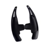 Estensione Bilanciere Compatibile con AMG Per W176 2014 palettes de changement de vitesse intérieures de voiture, rallonges de palettes de volant(Black)