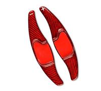 Estensione Cambio Volante Compatibile Con Lincoln Per MKS 2008 2009 2010 2011 2012 2013 2014-2019 Per MKC Copertura Estesa Per Leva Del Cambio Al Volante Dell'auto(Rosso)