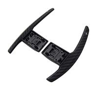 Estensione cambio volante Pagaia Del Cambio Auto Paddle Del Cambio Del Volante Dell'auto Estensione Cambio Parti Decorative Compatibile Con BMW F82 F83 M4 2014 2015 2016 2017 2018(Matte black)