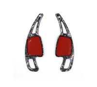 Estensione Cambio Volante Per A3 A4 A5 S3 S4 S5 SQ5 SQ7 Q2 Q3 Q5 Q7 TT TTS 2 Pezzi/lotto Volante Sportivo Per Auto Cambio Automatico Paddle Shifter ABS Carbonio(Forged Carbon)