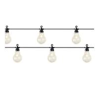 Estensione Catena Luminosa 20 Luci Led 9,5 Metri Esterni Bianco Caldo