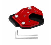 Estensione Cavalletto Robusto, Rosso | Base Maggiorata per Cavalletto, Resistente, Accessorio, Parcheggio, Motociclisti