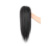 Estensione coda di cavallo artiglio Clip dritta da 14 pollici in coda di cavallo Posticci sintetici for donna per l'uso quotidiano(Natural Black)