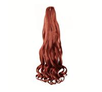Estensione coda di cavallo Capelli Intrecciati Ricci Francesi 22 Pollici Trecce Rimbalzanti Pre Allungate Capelli Sciolti Ondulati Leggeri Trecce Sintetiche Estensioni Dei Capelli for Donne Nere Coda