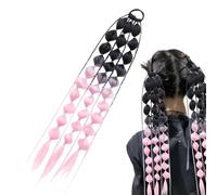 Estensione coda di cavallo lunga a bolle, Estensioni coda di cavallo lunghe | Estensioni dei capelli colorate per capelli pazzi per il giorno, per c