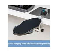 Estensione Computer Bracciolo Pad Supporto Tavolo Mouse Poggiapolsi Scrivania Mano Protettivo Attaccabile Scheda Mousepad B