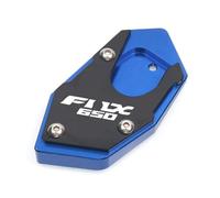 Estensione Cuscino Moto Cavalletto Piede Cavalletto Laterale Estensione Pad Piastra Di Supporto Ingrandisci Per XLV 600 650 700 Per TRANSALP Per DOMINATOR NX650 FMX650