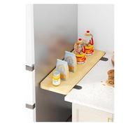 Estensione da scrivania pieghevole da parete, 40 x 20 cm, color legno, compatta, per cucina/ufficio, salvaspazio, supporto per laptop per braccia e gomiti, portatile e versatile