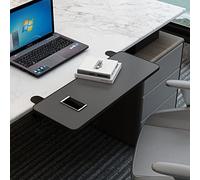 Estensione da scrivania, Vassoio per tastiera pieghevole, design ergonomico, estensione della scrivania senza perforazione, facile da montare, morsetto sul bracciolo del computer per scrivania, adatto
