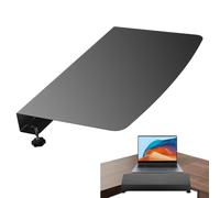 Estensione da tavolo per scrivania, vassoio per tastiera, con morsetto, adattatore per monitor a forma di L, angolo per casa, viaggi, università