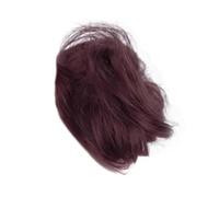 Estensione dei capelli del panino della fibra degli anelli comodi e realistici dei capelli del panino per le feste di lavoro o le date