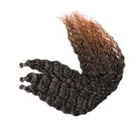 Estensione Dei Capelli Intrecciati Ondulati Ondulati Dell'onda Dell'oceano Dei Capelli Dell'uncinetto Della Massa Dei Capelli Di Torsione Dell'onda Profonda Lunga Da 32 Pollici