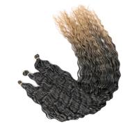 Estensione Dei Capelli Intrecciati Ondulati Ondulati Dell'onda Dell'oceano Dei Capelli Dell'uncinetto Della Massa Dei Capelli Di Torsione Dell'onda Profonda Lunga Da 32 Pollici