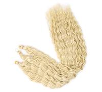 Estensione Dei Capelli Intrecciati Ondulati Ondulati Dell'onda Dell'oceano Dei Capelli Dell'uncinetto Della Massa Dei Capelli Di Torsione Dell'onda Profonda Lunga Da 32 Pollici