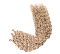 Estensione Dei Capelli Intrecciati Ondulati Ondulati Dell'onda Dell'oceano Dei Capelli Dell'uncinetto Della Massa Dei Capelli Di Torsione Dell'onda Profonda Lunga Da 32 Pollici