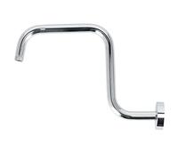 Estensione del Braccio Doccia a Forma di S, 13'' Braccio di Prolunga per Soffione Doccia in Acciaio Inox a Forma Braccio Lungo per Soffione Doccia con Curva a Collo Oca Staffa per Casa e Albergo(UN)