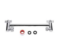 Estensione del braccio doccia con accessori,Estensione regolabile braccio doccia a parete,Braccio doccia in ottone per doccia doccia a pioggia