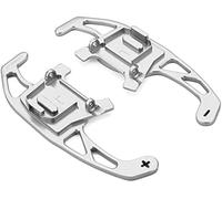 Estensione del Cambio al Volante dell'auto, per VW Polo GTI 2014 2015 2016 2017 2018 2019 2020, Accessori per Lo Styling dell'auto con Leva del Cambio, D-Argento