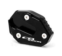Estensione Del Cavalletto Laterale Per Moto Estensione Del Cavalletto Laterale Per Honda CB1000R Per CB 1000R 1000 R 2018-2022 Piastra Di Supporto Del Pad Accessori Piastra di supporto ( Colore : Bian