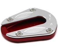 estensione del cavalletto per moto Per Moto per Benelli TRK502 TRK502X TRK 502 502X per CNC Cavalletto laterale Supporto estensione piastra Ingrandisci(Rosso)