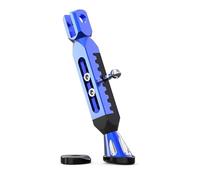 Estensione del cavalletto per moto Piede di supporto regolabile per per cavalletto laterale universale per moto(Blu)