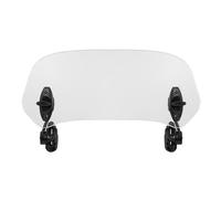 Estensione Del Parabrezza Per Moto - Deflettore A Morsetto Per Spoiler Regolabile | Estensione Universale Ṕer Parabrezza Rialzata | Protezione P̀er Cruscotto, Ṕarabrezza P̃er Bici Da Turismo