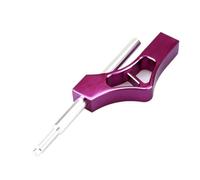 Estensione Del Pomello Del Cambio In Alluminio Per Auto Regolabile | Prolunga Leva Cambio Altezza Universale Con 8 10 12 Adattatori(Purple)